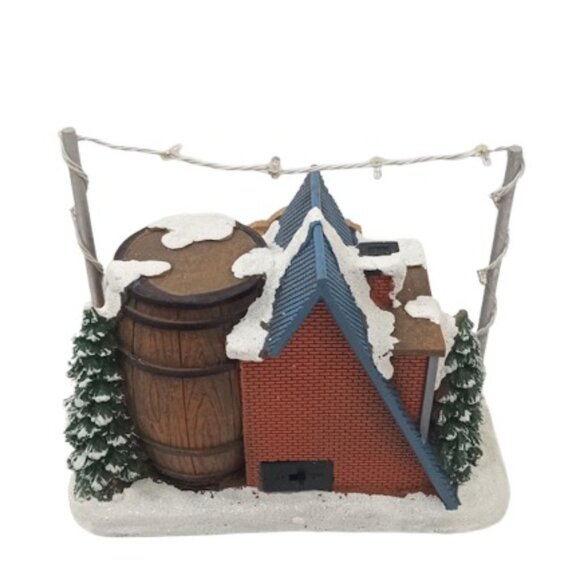 Enchanted Forest Holiday Lighted Wine Bar Decor New - Picture 3 of 5